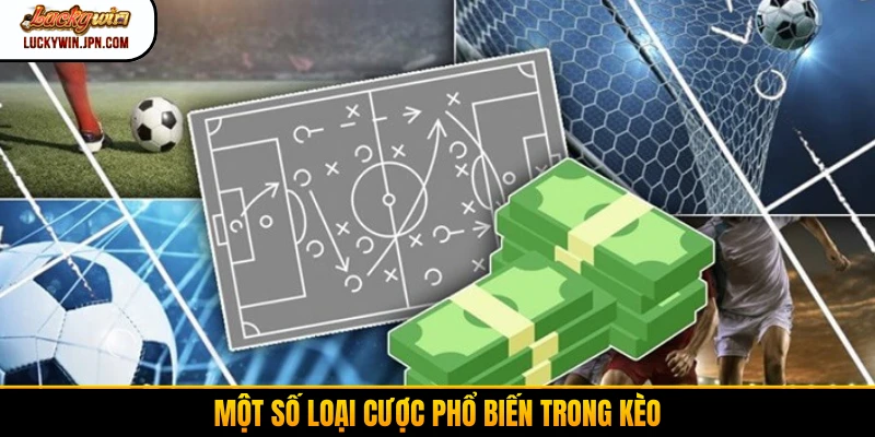 Một số loại cược phổ biến trong kèo